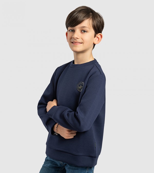 Beverly Hills Polo Club  Clothing - Navy Sweatshirts
