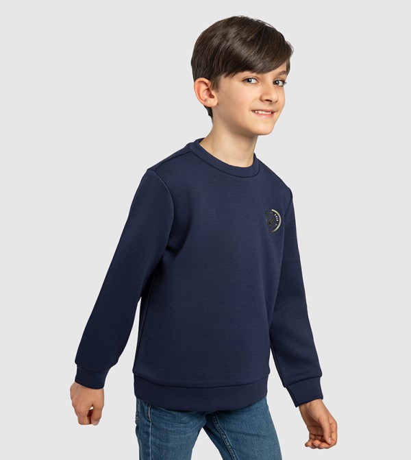 Beverly Hills Polo Club  Clothing - Navy Sweatshirts