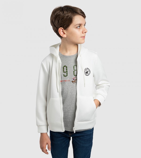 Beverly Hills Polo Club  Clothing - White Sweatshirts