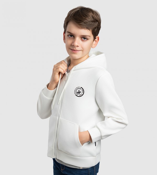 Beverly Hills Polo Club  Clothing - White Sweatshirts