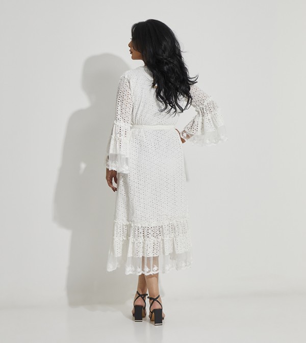 Much More  - White Casual Dresses