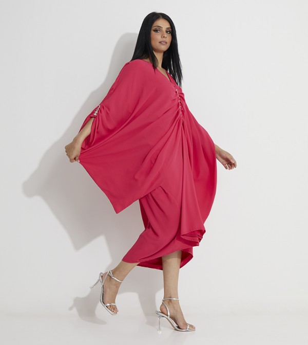 Much More  - Fuchsia Kaftan