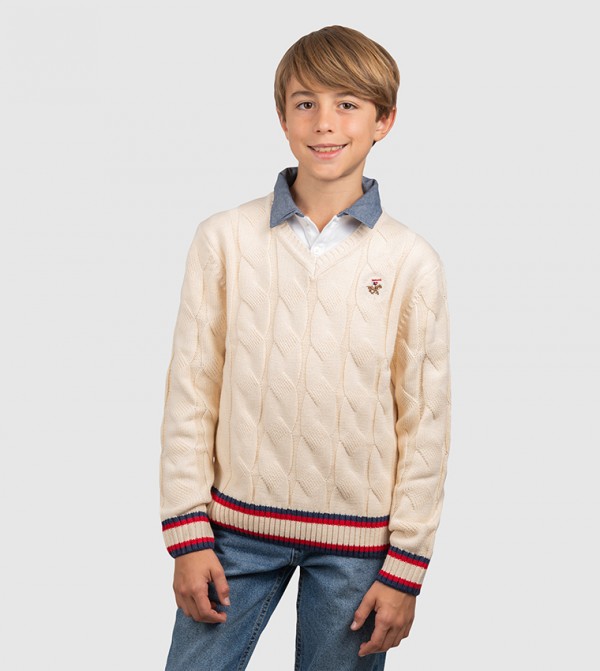 بيفرلي هيلز بولو كلوب بيفرلي هيلز بولو كلوب - عاجي سترات