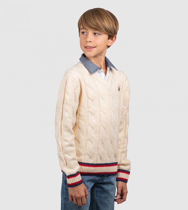 بيفرلي هيلز بولو كلوب بيفرلي هيلز بولو كلوب - عاجي سترات