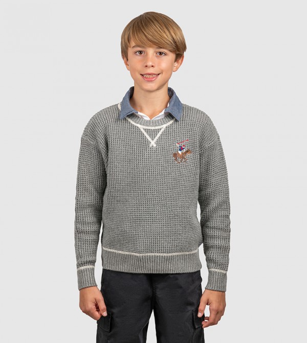 بيفرلي هيلز بولو كلوب ملابس - رمادي سترات