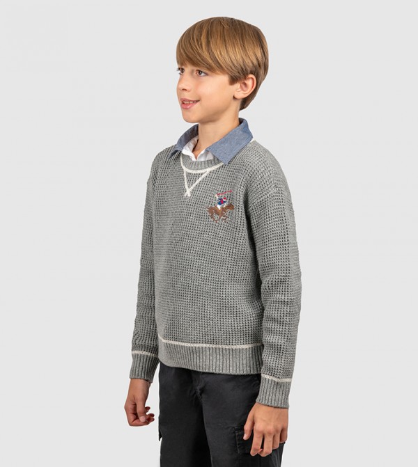 بيفرلي هيلز بولو كلوب ملابس - رمادي سترات