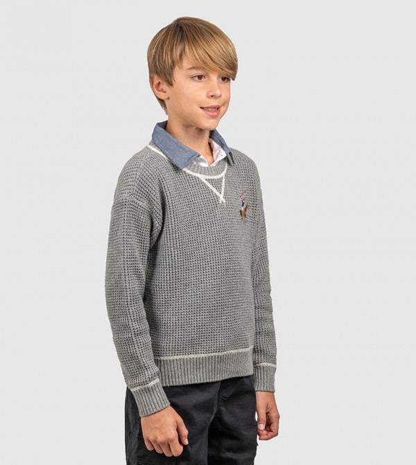 بيفرلي هيلز بولو كلوب ملابس - رمادي سترات