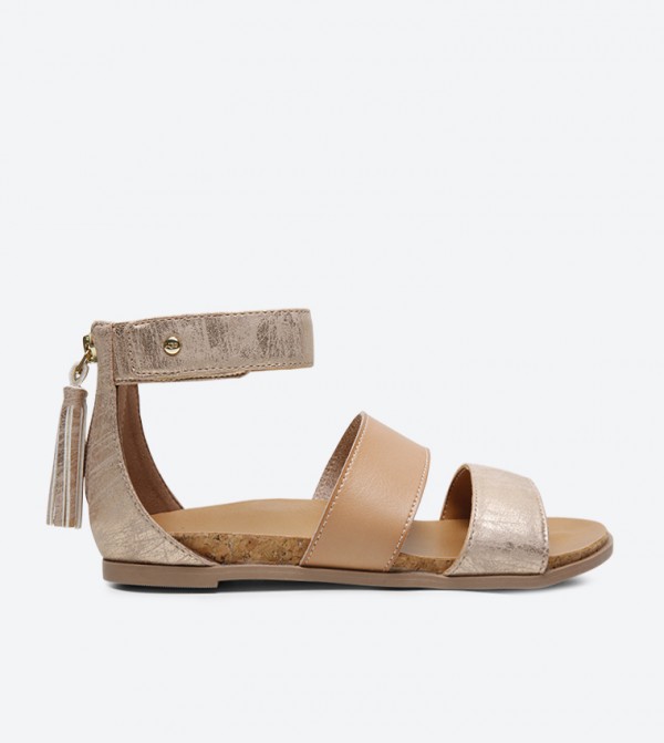 Ugg - Metallic Flat Sandals