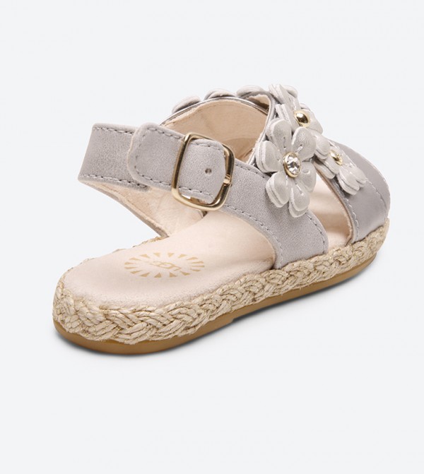 Ugg - Silver Flat Sandals