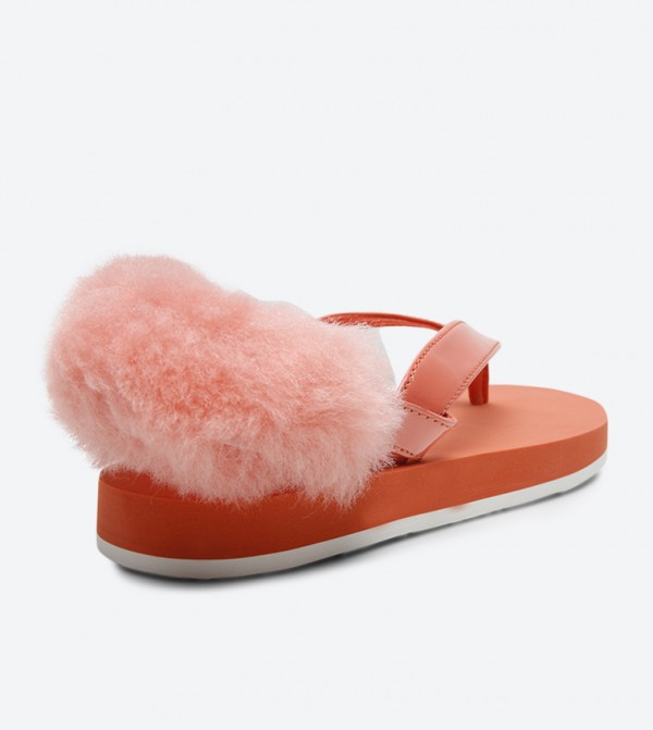 Ugg - Orange Flat Sandals