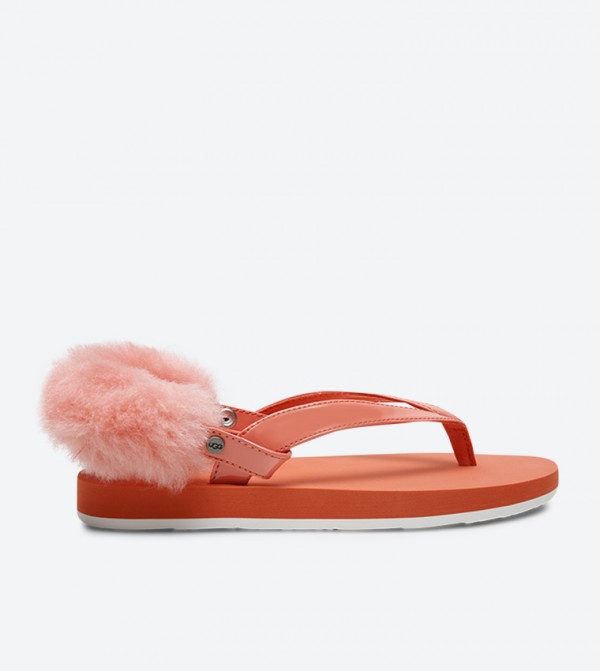 Ugg - Orange Flat Sandals