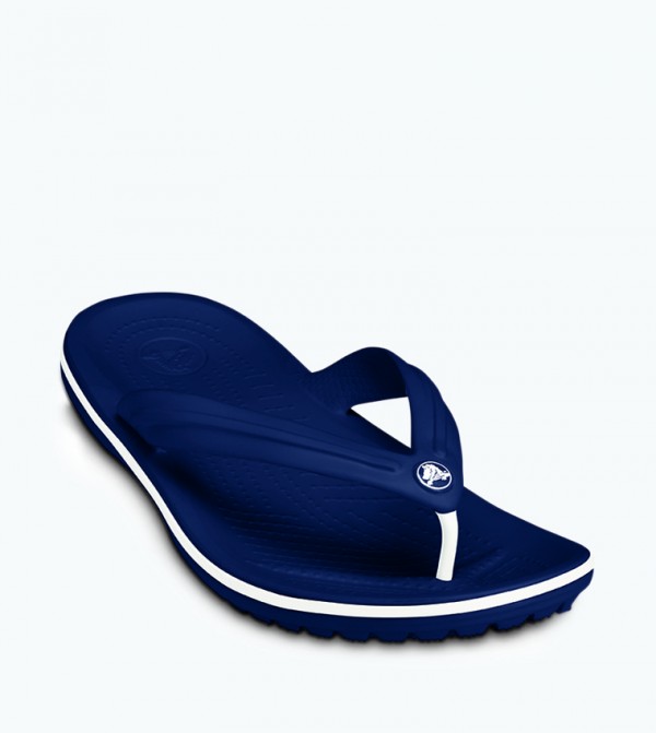 Crocs  Clogs - NAVY BLUE Flip Flops