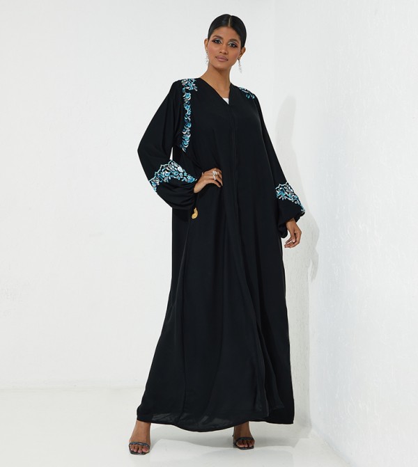  روزيت للعباية   روزيت للعباية  - أسود Abayas