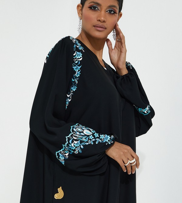  روزيت للعباية   روزيت للعباية  - أسود Abayas