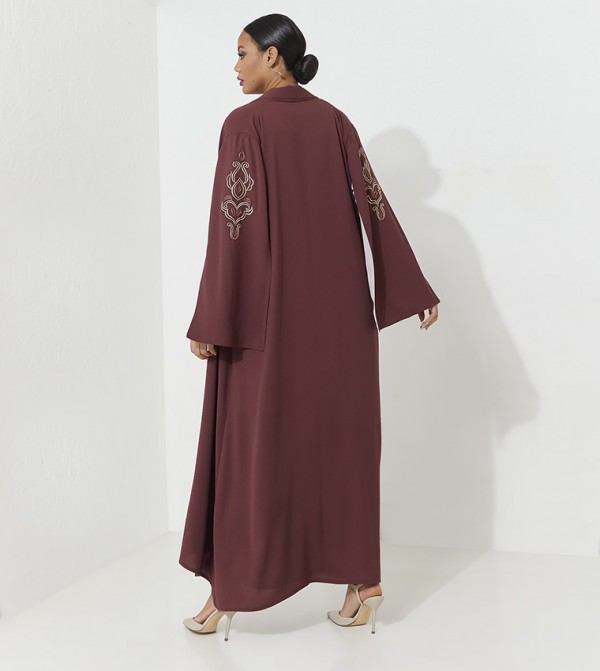 Rosette Abaya Rosette Abaya - Maroon Abayas