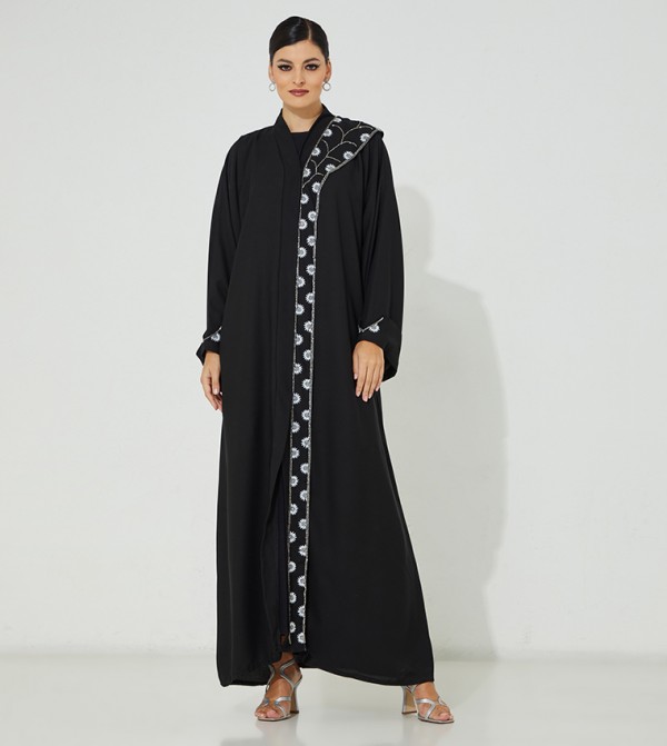 Rosette Abaya Rosette Abaya - Black Abaya