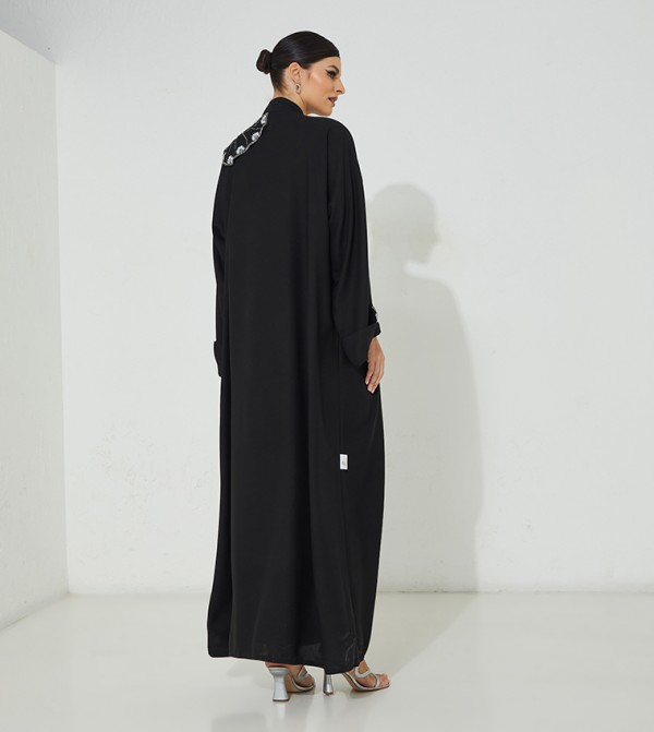 Rosette Abaya Rosette Abaya - Black Abaya