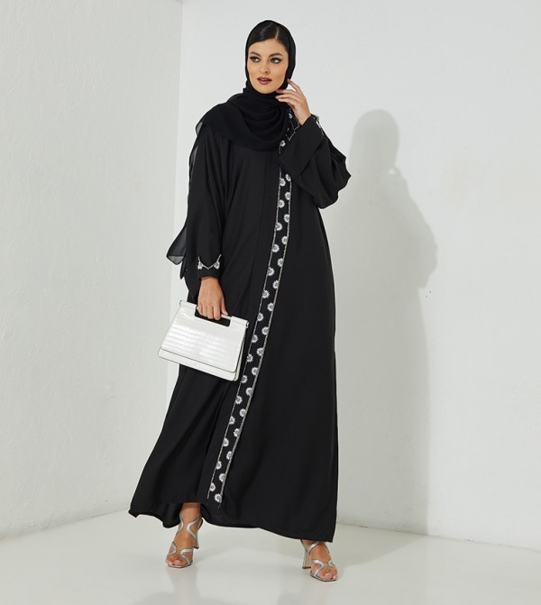 Rosette Abaya Rosette Abaya - Black Abaya