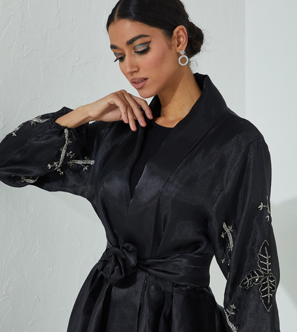  روزيت للعباية   روزيت للعباية  - أسود Abayas