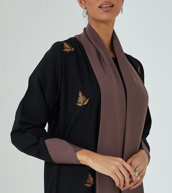  روزيت للعباية   روزيت للعباية  - أسود Abayas