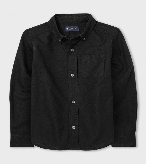 The Children's Place Formal - Black Shirts