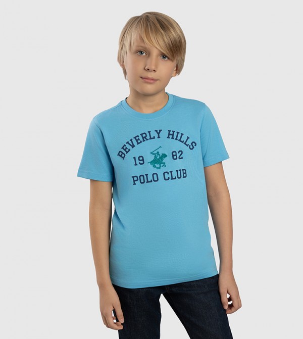 بيفرلي هيلز بولو كلوب  - أزرق T-shirts