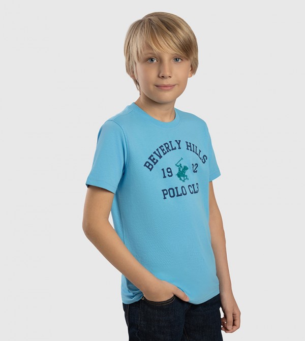 بيفرلي هيلز بولو كلوب  - أزرق T-shirts