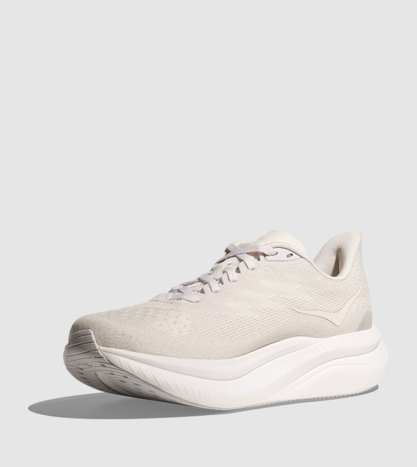 Hoka  Sports Shoes - Off White Running Shoes