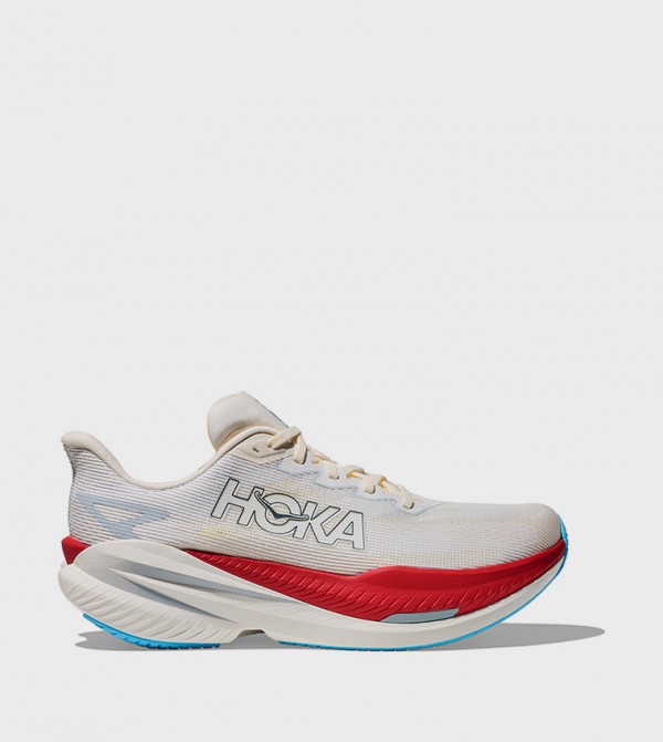 Hoka Sports Shoes - Off White Running Shoes