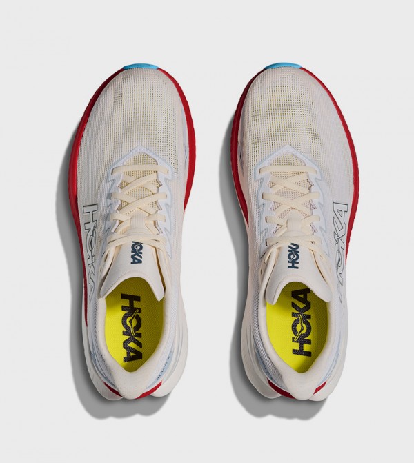 Hoka Sports Shoes - Off White Running Shoes
