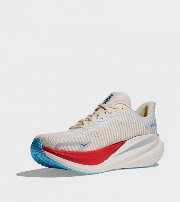 Hoka Sports Shoes - Off White Running Shoes