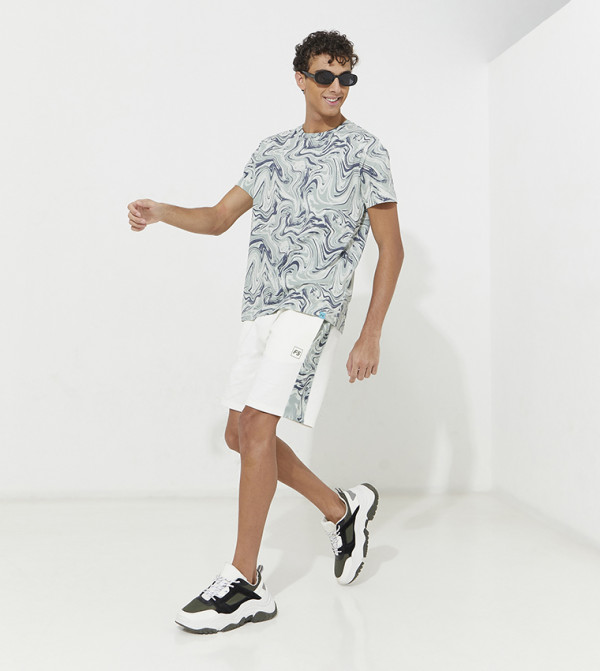 F5 F5 - Green Casual T-Shirts