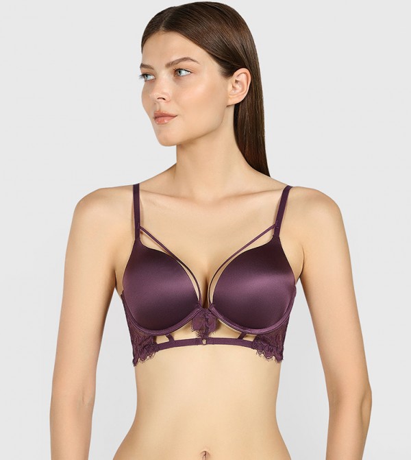 Isla & Evie Lingerie - Purple Bras