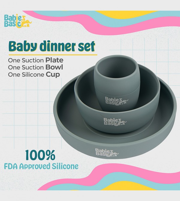 Babies Basic  Dishes & Utensils - Indigo Dishes & Utensils