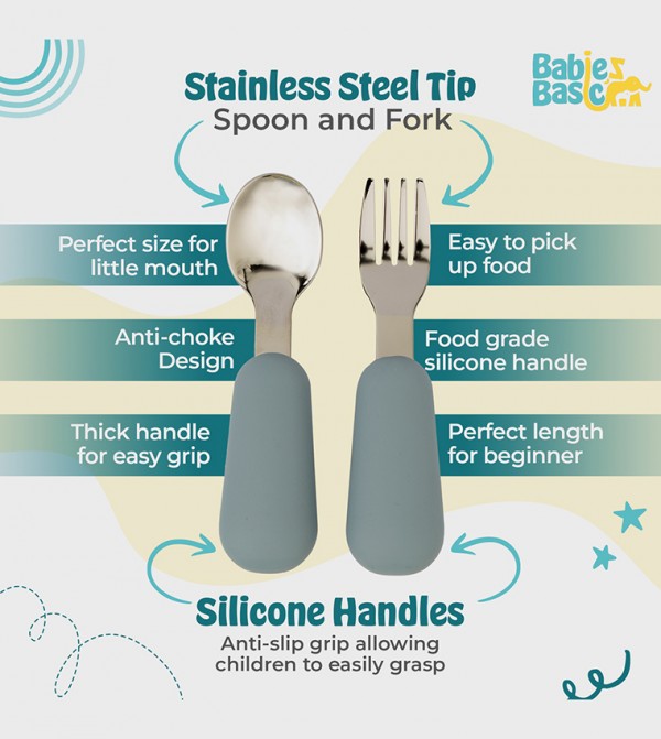 Babies Basic  Dishes & Utensils - Indigo Dishes & Utensils