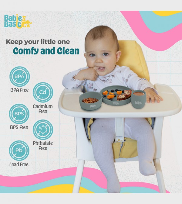 Babies Basic  Dishes & Utensils - Indigo Dishes & Utensils