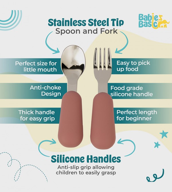 Babies Basic  Dishes & Utensils - Rose Dishes & Utensils