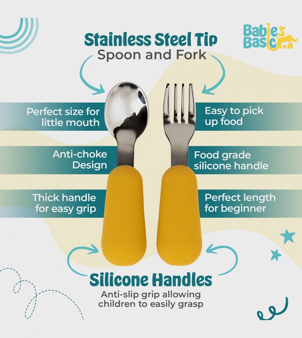 Babies Basic  Dishes & Utensils - Yellow Dishes & Utensils