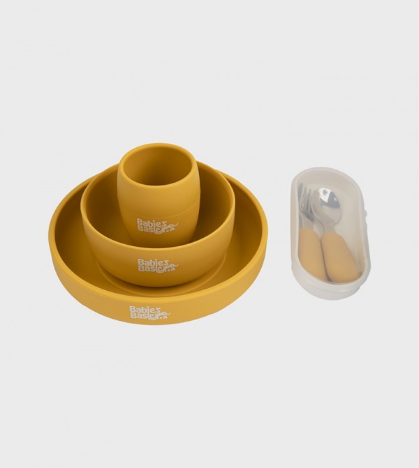 Babies Basic  Dishes & Utensils - Yellow Dishes & Utensils
