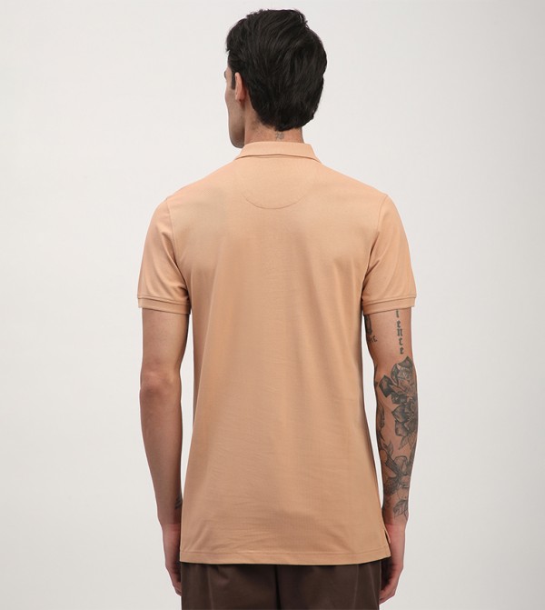 Beverly Hills Polo Club  T-Shirts - Orange Polo T-shirts