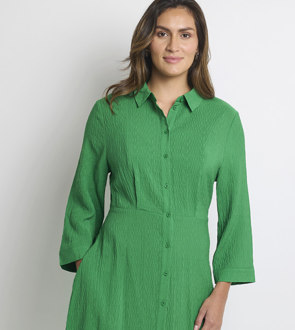 Anne Klein  Clothing - Green Shirt & T-Shirt Dresses