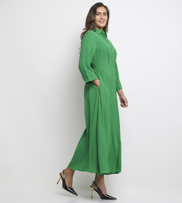 Anne Klein  Clothing - Green Shirt & T-Shirt Dresses