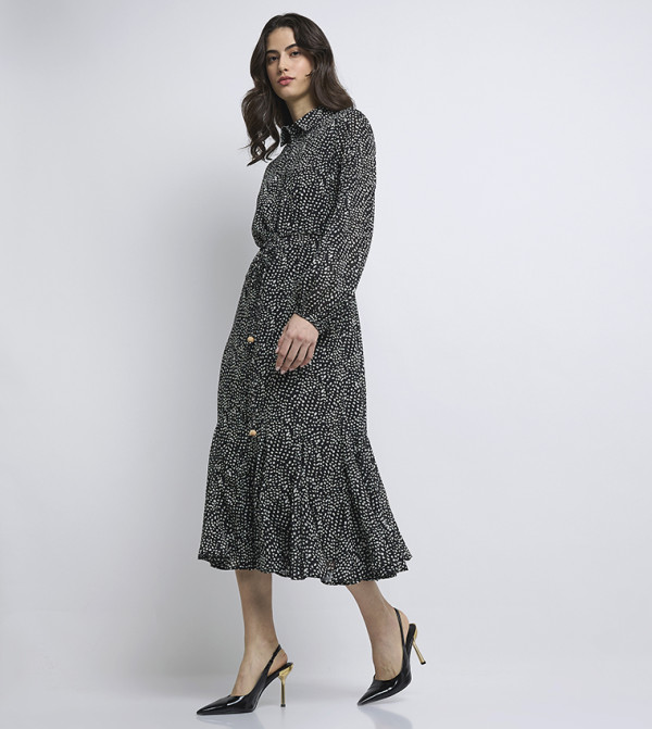 Anne Klein  Dresses - Black Shirt & T-Shirt Dresses