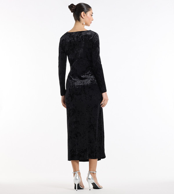 BCBG  Clothing - Black Midi Dresses