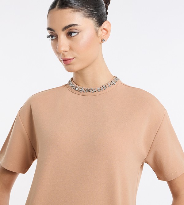 BCBG BCBG - Beige Casual Tops