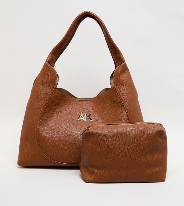 Anne Klein  Hobo Bags - Tan Hobo Bags