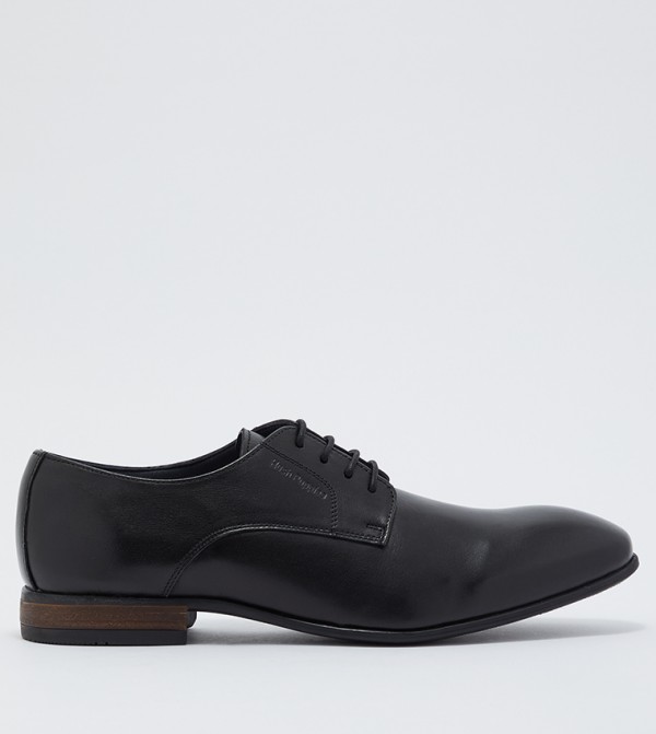 Hush Puppies  - Black Derby