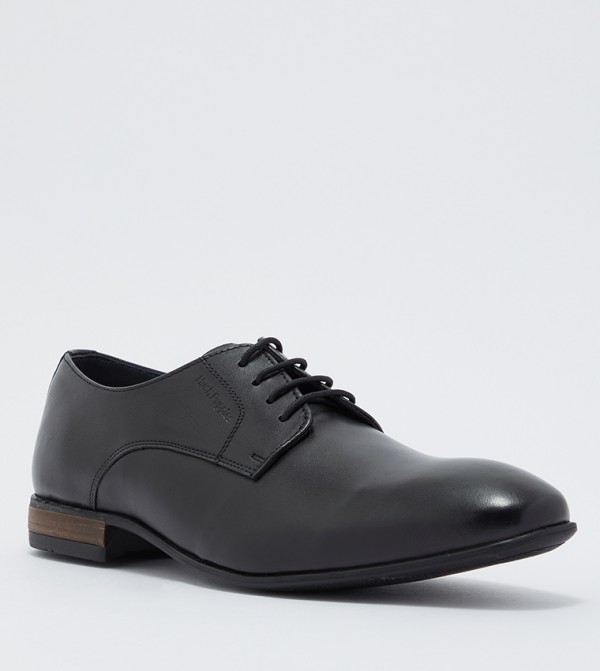 Hush Puppies  - Black Derby