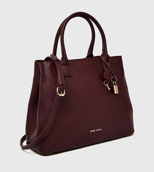 آن كلاين  حقائب توت - بورغندي حقائب يد كبيرة