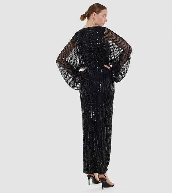 BCBG  AppleBodyType - Black Maxi Dresses